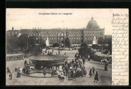 AK Berlin, Königl. Schloss Mit Lustgarten  - Mitte