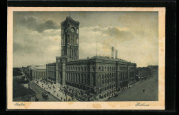 AK Berlin, Blick Zum Rathaus, Königstrasse  - Mitte