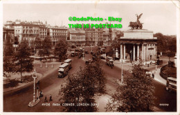 R354274 Hyde Park Corner London. 127. 209379. Valentine And Sons. RP. 1937 - Andere & Zonder Classificatie