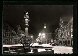 AK Schorndorf, Marktplatz Im Winter  - Schorndorf