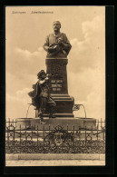 AK Säckingen, Das Scheffeldenkmal, Mit Trompeter  - Bad Saeckingen