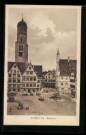 AK Biberach /Riss, Marktplatz Aus Der Vogelschau  - Biberach