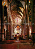 72807739 Palma De Mallorca Interior De La Catedral Kathedrale Innenansicht Palma - Andere & Zonder Classificatie