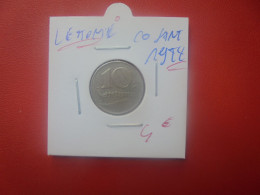 LETTONIE 10 SANTI 1922 (A.3) - Latvia