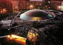 72807544 Helsinki Temppeliaukio Kirche Nachtaufnahme Helsinki - Finland