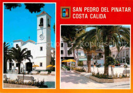 72807474 San Pedro Del Pinatar Kirche Platz Palmen San Pedro Del Pinatar - Autres & Non Classés