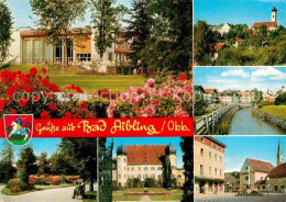 72807463 Bad Aibling Kurpark Schloss Kirche Marktplatz Brunnen Bad Aibling - Bad Aibling