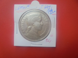 LETTONIE 5 LATI 1931 ARGENT (A.3) - Lettonie