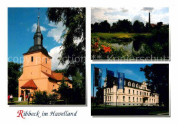 72806714 Ribbeck Nauen Kirche Pfarrgarten Und Schloss Ribbeck Nauen - Nauen