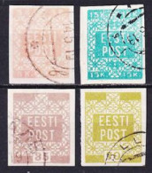 1918. Estonia. Definitives. Used. Mi. Nr. 1-4 - Estonia