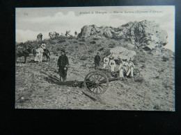 ARTILLERIE DE MONTAGNE           MISE EN BATTERIE    (REGIMENT D'AFRIQUE) - Material