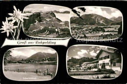 72805730 Ruhpolding Rauschberggipfel Schwimmbad Kurhaus Alpenpanorama Edelweiss  - Ruhpolding