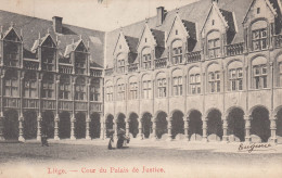 LIEGE  LA COUR DU  PALAIS DE JUSTICE - Liège