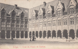 LIEGE  LA COUR DU  PALAIS DE JUSTICE - Liege