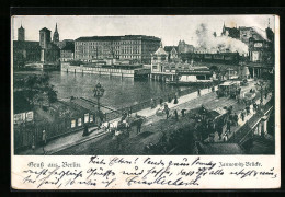 AK Berlin, Jannowitz-Brücke Mit Dampferstation  - Mitte