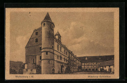 AK Weissenburg I. B., Schlossbau Wülzburg  - Weissenburg