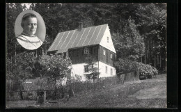 AK Weipert Neugeschrei, Geburtshaus Kardinal Innitzer, Portrait  - Tschechische Republik