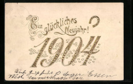 AK Glückliches Neujahr 1904 Mit Hufeisen  - Otros & Sin Clasificación