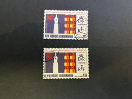 14-5-2024 (stamp) Used / Obliterer - 20th Anniversary UNESCO - New Hebrides Condominium (duplictes Values) - Vanuatu (1980-...)