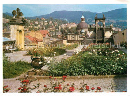 72802012 Tetschen-Bodenbach Boehmen Rosengarten Schloss Tetschen-Bodenbach Boehm - Tschechische Republik