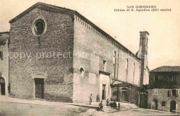 72808798 San Gimignano Chiesa Di S Agostino XIII Secolo Kirche San Gimignano - Other & Unclassified