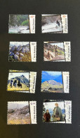 14-5-2024 (stamp) Used / Obliterer - New Zealand (8 Values) Lord Of The Ring - Usati