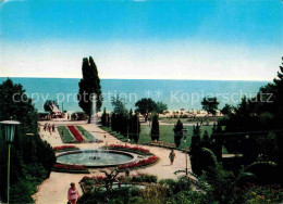 72801912 Slatni Pjasazi Park Vor Dem Kasino Blick Zum Strand Slatni Pjasazi - Bulgaria