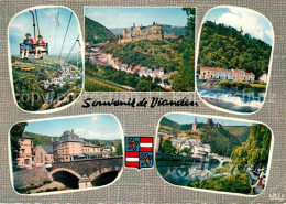 72801887 Vianden Teilansichten Sessellift Wehr Bruecke - Sonstige & Ohne Zuordnung