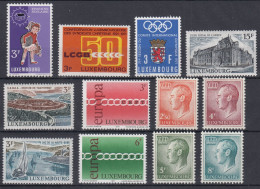 Luxembourg NEUFS SANS CHARNIERE ** 1971 - Nuevos