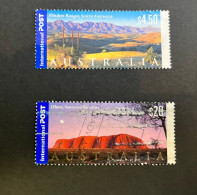 14-5-2024 (stamp) Used / Obliterer - Australia - 2 HIGHER Values Stamps (include $ 20.00 Stamp) - Ongebruikt