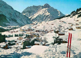 72800976 Hirschegg Kleinwalsertal Vorarlberg Panorama Wintersportplatz Mit Widde - Autres & Non Classés