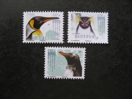 TAAF:  TB Série  N° 871 Au N° 873, Neufs XX. - Unused Stamps