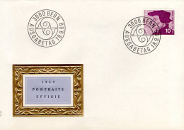 SUISSE FDC 1969 PERSONNAGE - FDC
