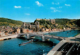 72800756 Huy La Meuse Le Pont La Collegiale Et Le Fort Huy La Meuse - Other & Unclassified