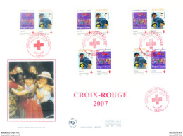 Croce Rossa 2007. FDC. - Altri & Non Classificati
