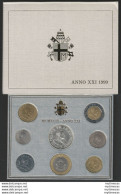 1999 Vaticano Serie Divisionale 8 Monete FDC - Vaticaanstad