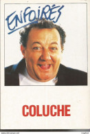 F36 Cpa / CARTE PUB Card Cart'com CPM COLUCHE Enfoires - Advertising