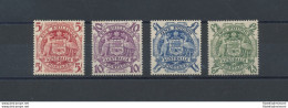 1948 AUSTRALIA, Stanley Gibbons N. 224a/224d, Stemmi, 4 Valori MNH** - Andere & Zonder Classificatie