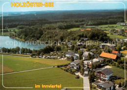 72800582 Holzoester Franking Erholungsort Im Innviertel Moorbadesee Fliegeraufna - Other & Unclassified