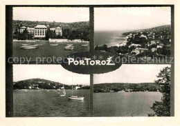 72799393 Portoroz Hafen Bucht Teilansicht  Slovenia - Slovénie