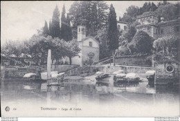 Ar414 Cartolina Tremezzo Lago Di Como - Como