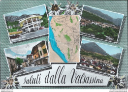 Ar115 Cartolina Saluti Dalla Valsassina Provincia Di Lecco - Lecco