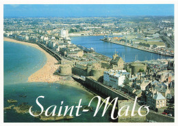 35 SAINT MALO LES REMPARTS LE CHÂTEAU ET LA PLAGE DU SILLON - Saint Malo