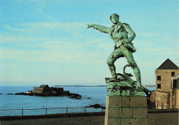 35 SAINT MALO LA STATUE DE SURCOUF - Saint Malo