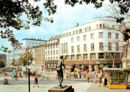 72798836 Halle Saale Hansering Haus Der Presse Denkmal Statue Kiosk Halle - Halle (Saale)