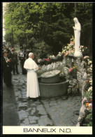 AK Papst Johannes Paul II. An Der Quelle  - Papes