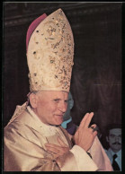 AK Papst Johannes Paul II. Mit Mitra  - Pausen