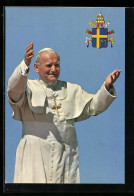 AK Papst Johannes Paul II. Im Weissen Ornat  - Papi