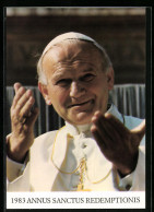 AK Papst Johannes Paul II. Hebt Segnend Die Arme  - Päpste