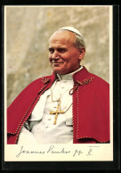 AK Papst Johannes Paul II. Im Weissen Ornat  - Papas